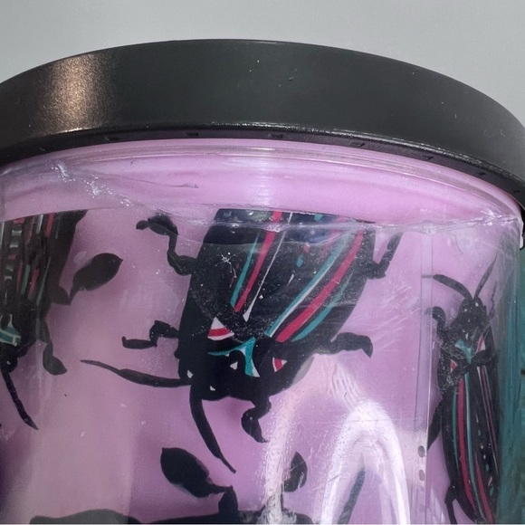 Starbucks Beetle Tumbler Bug Roach Pink Missing Straw HTF Rare Flawed - Picture 4 of 13